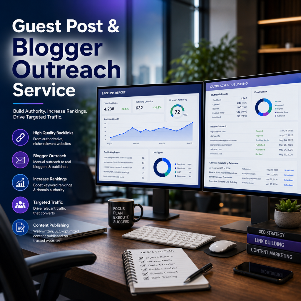 Guest Post & Blogger Outreach Service: What Actually Works