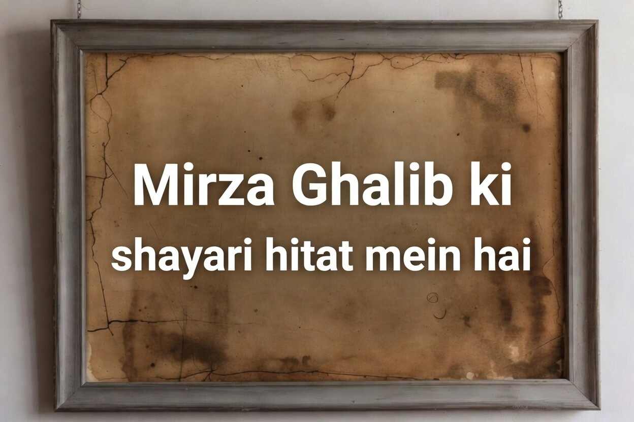 mirza ghalib shayari in hindi